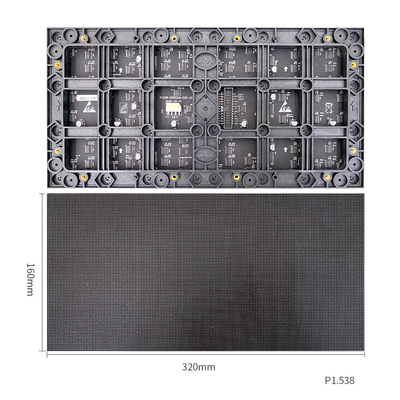 Màn hình LED Pitch mịn P1.538mm Tường bảng điều khiển trong nhà với hộp 640 * 480mm