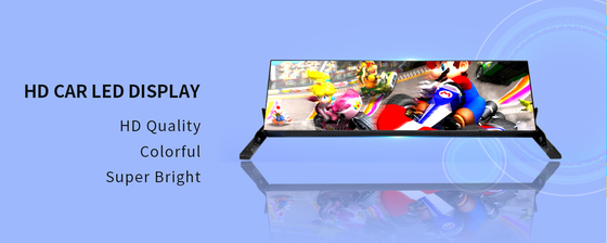 Màn hình quảng cáo LED ô tô P2.6mm P5.2mm Trọng lượng nhẹ Dễ lắp đặt