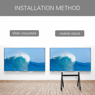 Thời gian đáp ứng Phòng họp 6ms Màn hình LCD Tất cả trong một Bảng điều khiển LCD thông minh
