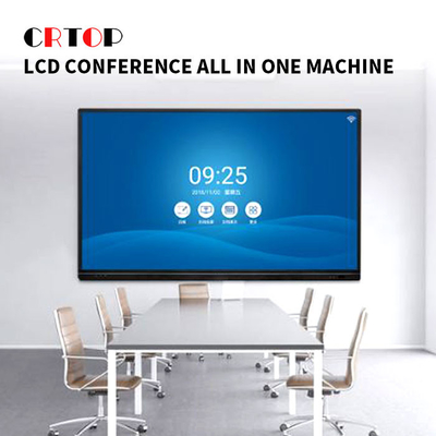 Phòng họp 4K HD Màn hình LCD Điều khiển từ xa Tất cả trong một Bảng điều khiển