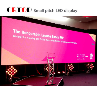 Pitch Fine Pitch P2.5mm HD 4k LED Video Wall Góc nhìn rộng trong nhà