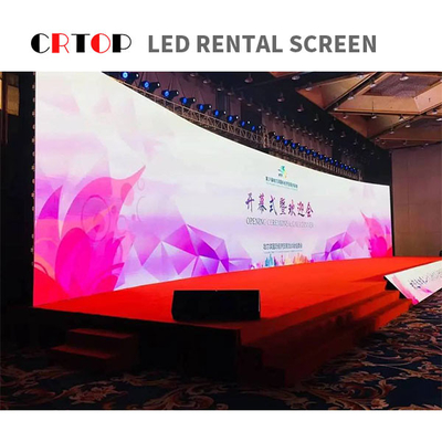 Màn hình LED cho thuê ngoài trời P3.91mm 4500cd Màn hình treo tường Vedio
