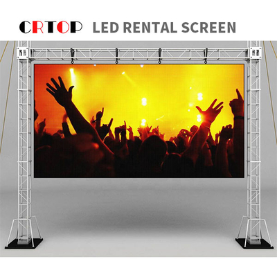 Màn hình LED cho thuê ngoài trời P3.91mm 4500cd Màn hình treo tường Vedio