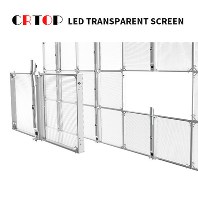 Tốc độ làm mới Màn hình LED thủy tinh trong suốt 3840HZ cho trung tâm mua sắm