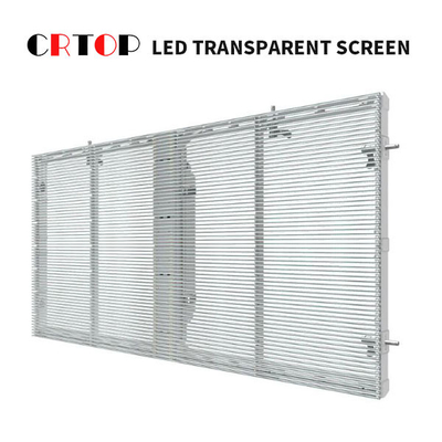 Trung tâm mua sắm Màn hình LED trong suốt ngoài trời Tủ 1000 * 500mm