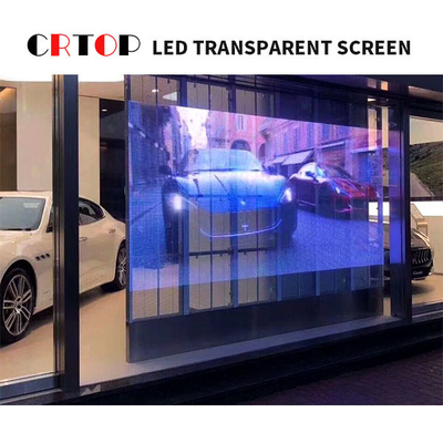 Trung tâm mua sắm Màn hình LED trong suốt ngoài trời Tủ 1000 * 500mm