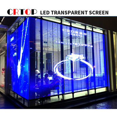 Tốc độ làm mới Màn hình LED 3840HZ Bảng trong suốt cho trung tâm mua sắm