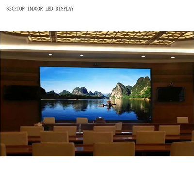 Màn hình hiển thị LED trong nhà P2.22mm Hộp nhôm đúc Vedio Wall