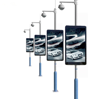 Cực đèn 1R1G1B Màn hình LED trên đường Bảng quảng cáo bên đường
