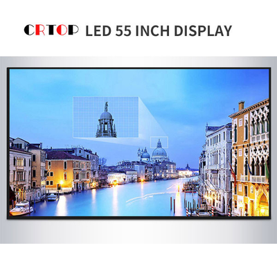 Màn hình hiển thị LED trong nhà P1.25mm đầy màu sắc Hộp lớn 55 inch
