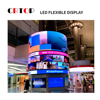 Làm mới cao Mô-đun màn hình LED linh hoạt P3mm 1R1G1B Video Wall