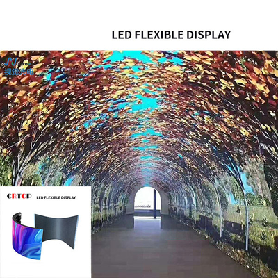 Mô-đun 256 * 128mm Màn hình hiển thị LED linh hoạt Hình dạng tùy ý