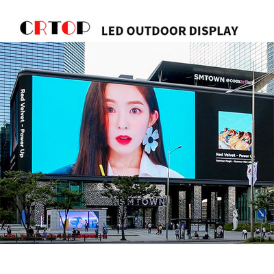Màn hình quảng cáo LED ngoài trời độ nét cao P4 Làm mới bình thường