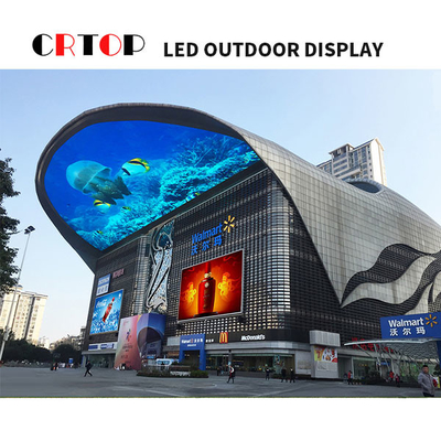 Mô-đun 320mm * 160mm Màn hình quảng cáo LED ngoài trời Làm mới bình thường