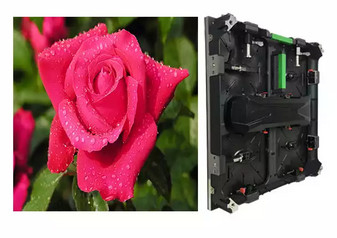 IP65 Màn hình LED cho thuê trong nhà chống thấm nước P4.8 576 × 576mm Tủ nhôm đúc